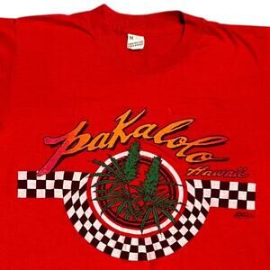 RARE Vintage 80s Pakalolo Hawaii Tee Shirt Weed Marijuana Cannabis Sz M